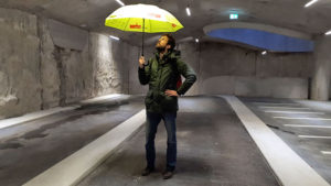 S&B Institut: Foto Leihschirmaktion bülachSTADT