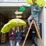 Wave-Rock: Foto Leihschirmaktion bülachSTADT