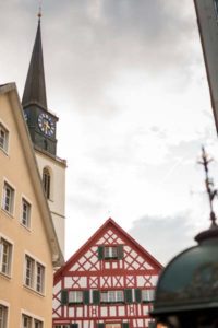 Foto Rathaus und Kirchturm bülachSTADT